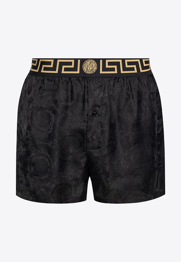 Versace Barocco Jacquard Boxer Shorts 1000948 1A06342-5B050