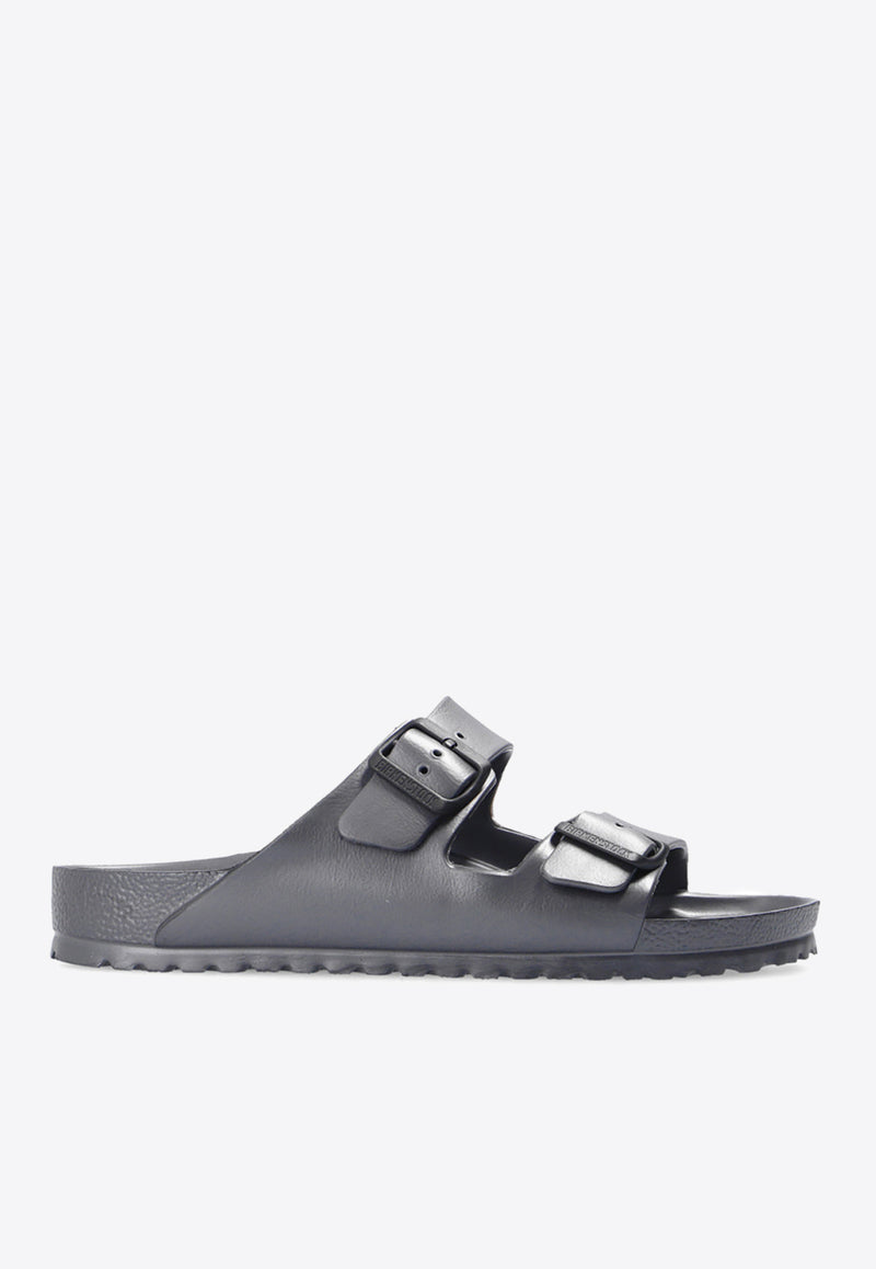 Birkenstock Arizona Logo-Detail Slides 1001497 0-ANTHRACITE