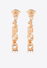 Versace La Medusa Logo Drop Earrings 1002273 1A00620-3J000