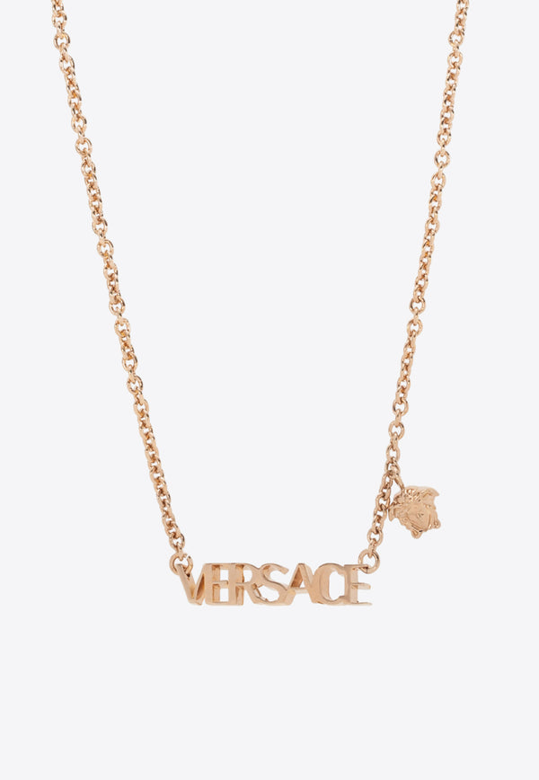 Versace Logo Lettering Necklace 1002579 1A00620-3J000