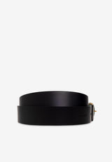 Versace Medusa Biggie Leather Belt Black 1003873 1A04846-1B00R