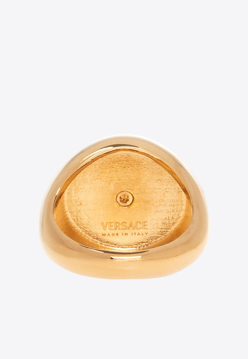 Versace Medusa Head Ring Gold 1008950 1A00620-3J000