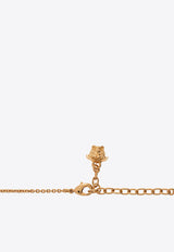 Versace Medusa Crystal Ball Necklace Gold 1009253 1A00621-4J090