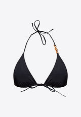 Versace Medusa Halterneck Bikini Top Black 1009463 1A02262-1B000