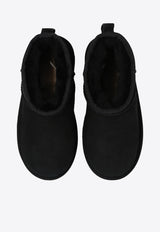 UGG Kids Boys Classic Mini II Snow Boots Black 1017715K 0-BLK