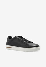 Birkenstock Bend Low-Top Leather Sneakers  Black 1017722 0-BLACK