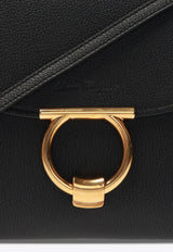 Salvatore Ferragamo Margot Top Handle Bag in Leather 21H493 MARGOT 720168-NERO