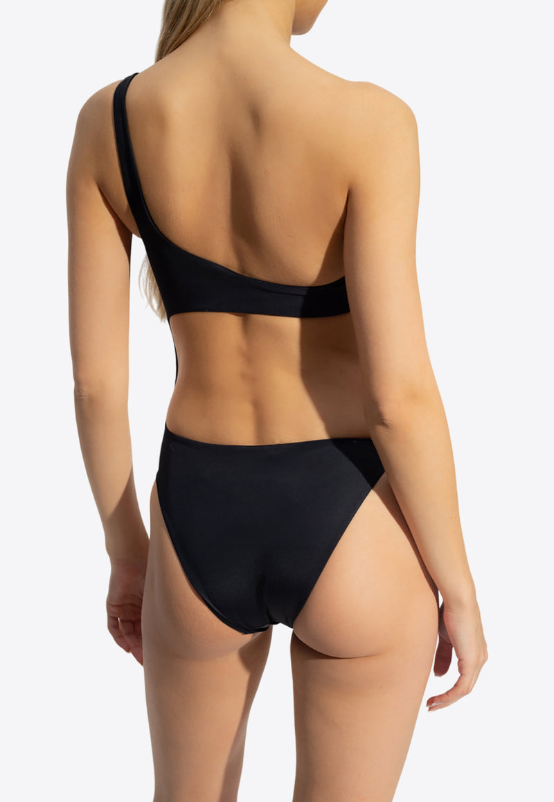 Versace Cut-Out One-Piece Swimsuit Black 1008625 1A02262-1B000
