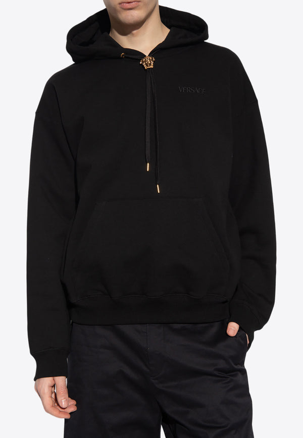 Versace Medusa Head Hooded Sweatshirt Black 1008661 1A06213-1B000