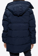 Canada Goose Carson Hooded Down Jacket Navy Blue 2079M 0-ATLANTIC NAVY