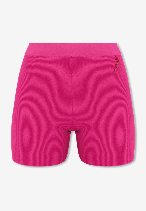 Jacquemus Pralu Knit Shorts 231KN503 2060-430 Pink