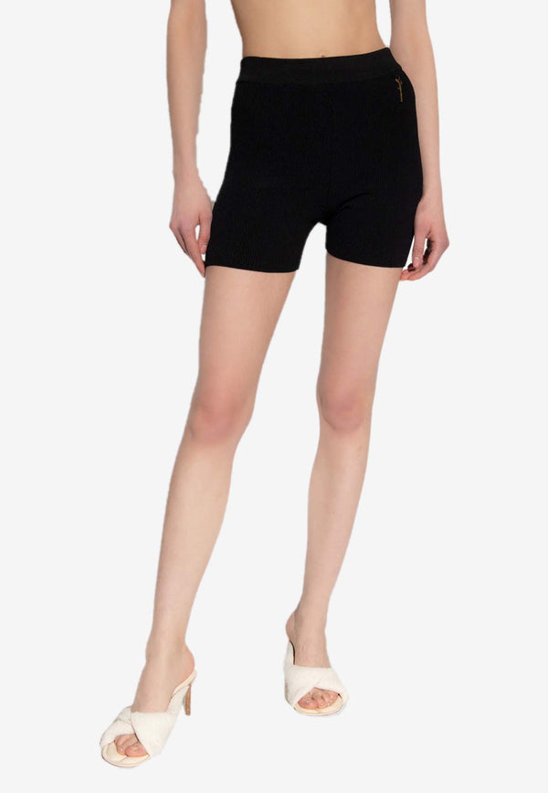 Jacquemus Pralu Knit Shorts 231KN503 2060-990 Black