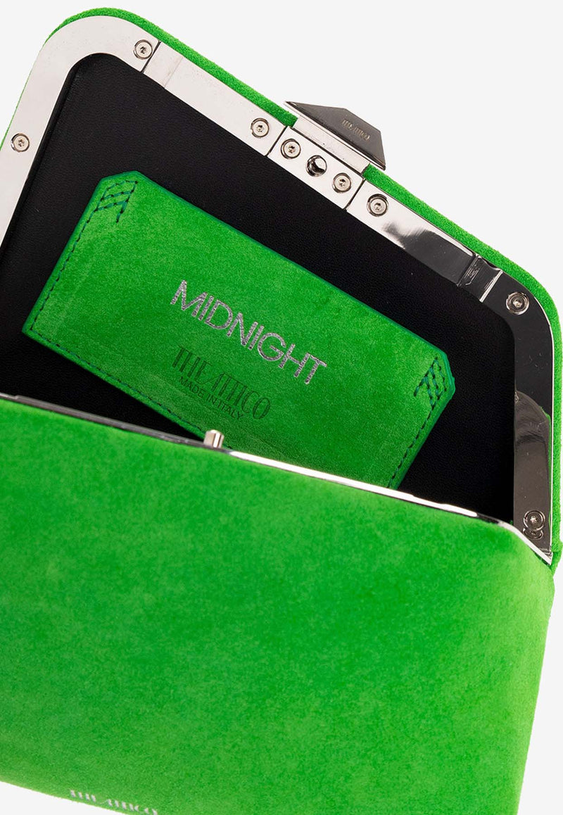 Mini Midnight Leather Clutch Bag The Attico 231WAH40 L007-163