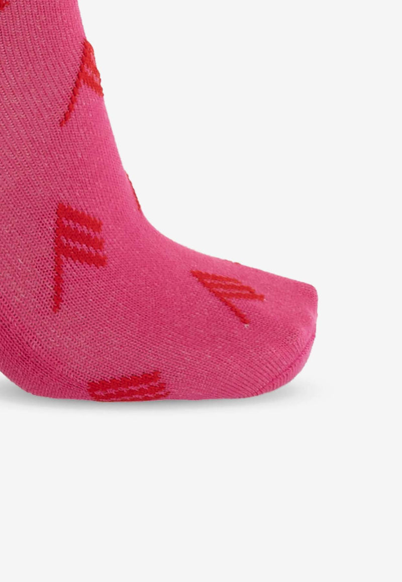 All-Over Patterned Socks The Attico 231WAK04 C030-415