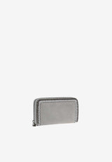 Stella McCartney Falabella Continental Zip Wallet Gray 434750 W9132-1220