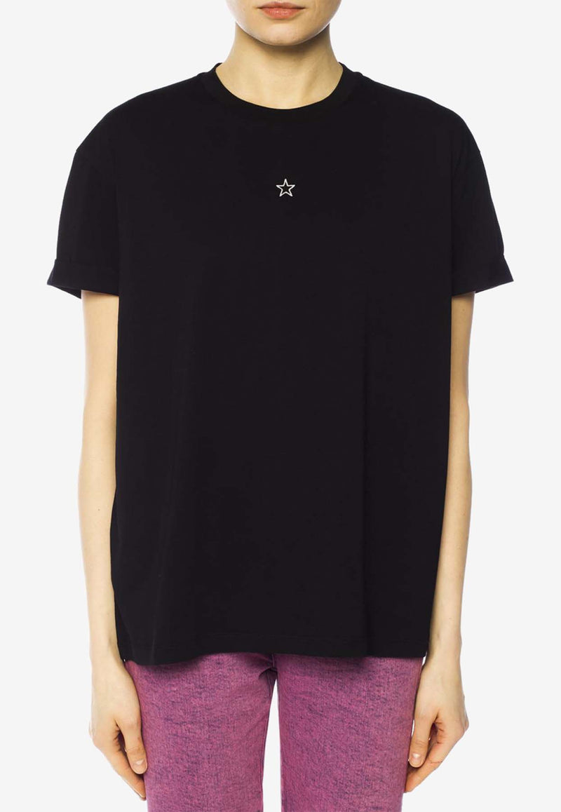 Stella McCartney Mini Star Print T-shirt Black 457142 SIW20-1000