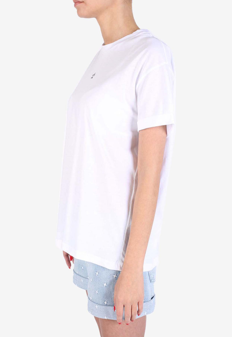 Stella McCartney Mini Star Print T-shirt White 457142 SIW20-9000
