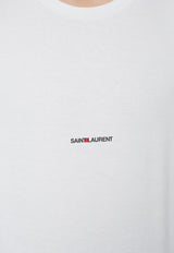 Saint Laurent Rive Gauche Logo T-shirt White 464572 YB2DQ-9000