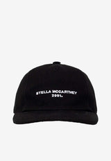 Stella McCartney Logo Embroidery Baseball Cap Black 570194 WP0023-1019