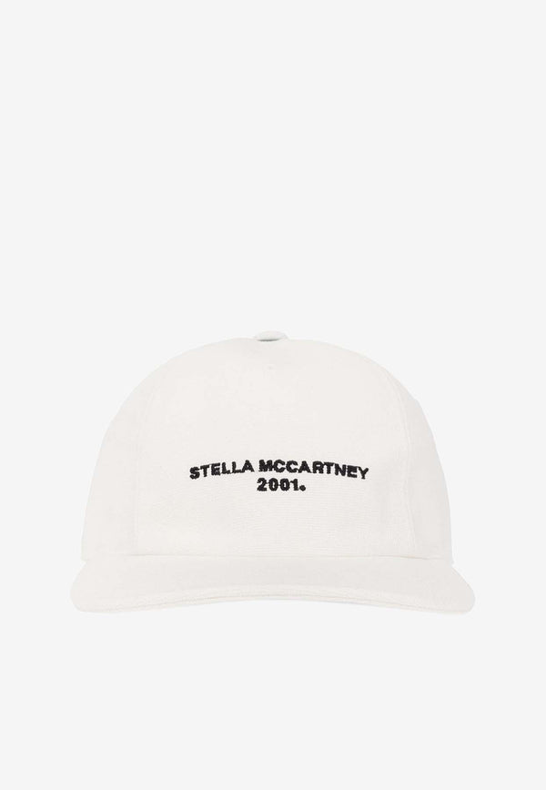 Stella McCartney Logo Embroidery Baseball Cap White 570194 WP0023-1830