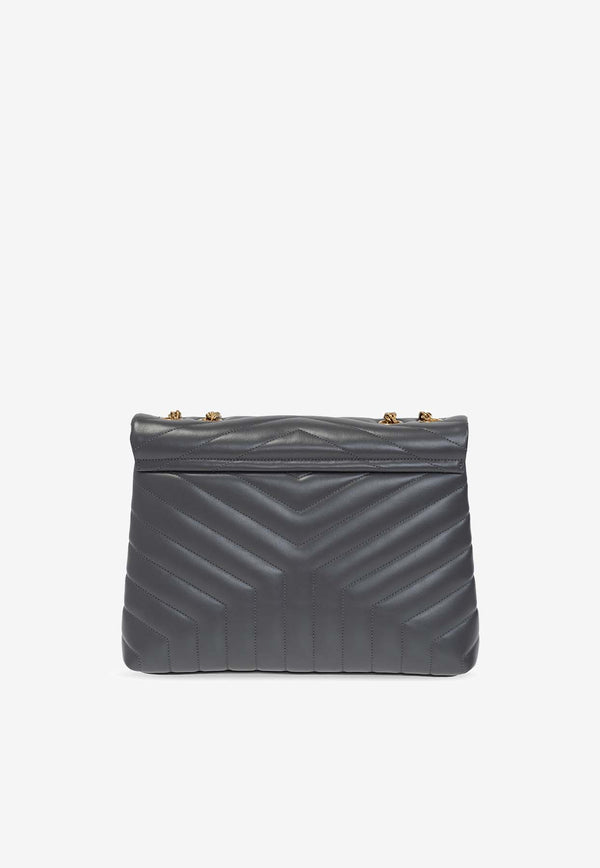 Saint Laurent Medium Loulou Leather Shoulder Bag 574946 DV727-1112