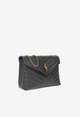 Saint Laurent Medium Loulou Leather Shoulder Bag 574946 DV727-1112