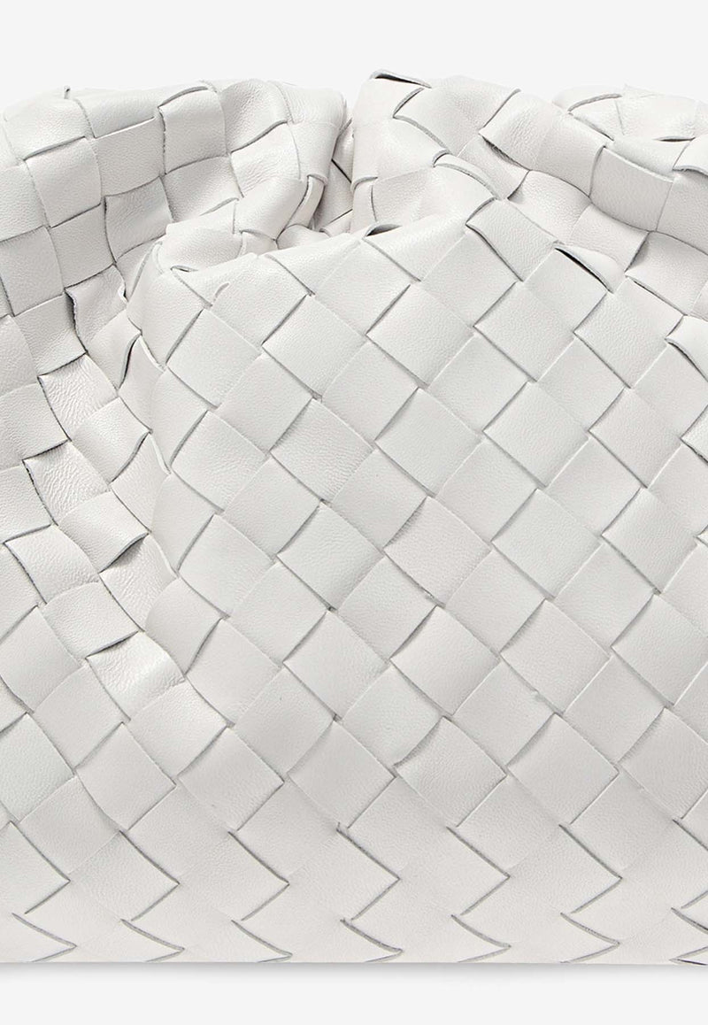 Bottega Veneta Pouch in Intrecciato Leather 576175 VCPP0-9143 White