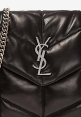 Saint Laurent Medium Puffer Nappa Leather Shoulder Bag 577475 1EL00-1000
