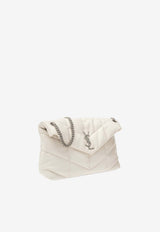 Saint Laurent Medium Puffer Nappa Leather Shoulder Bag 577475 1EL00-9207
