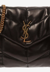 Saint Laurent Medium Puffer Nappa Leather Shoulder Bag 577475 1EL07-1000