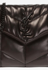 Saint Laurent Small Puffer Leather Shoulder Bag 577476 1EL08-1000