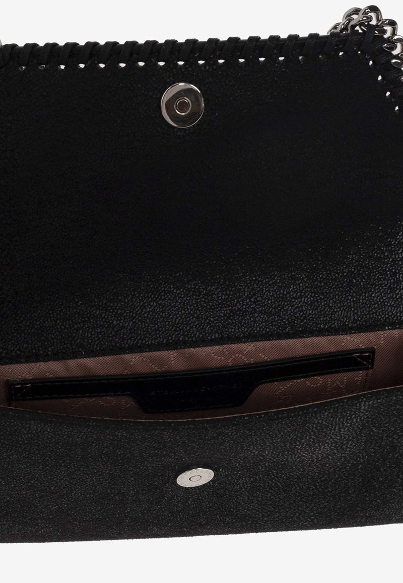 Stella McCartney Falabella Faux Leather Clutch Bag Black 581238 W9132-1000