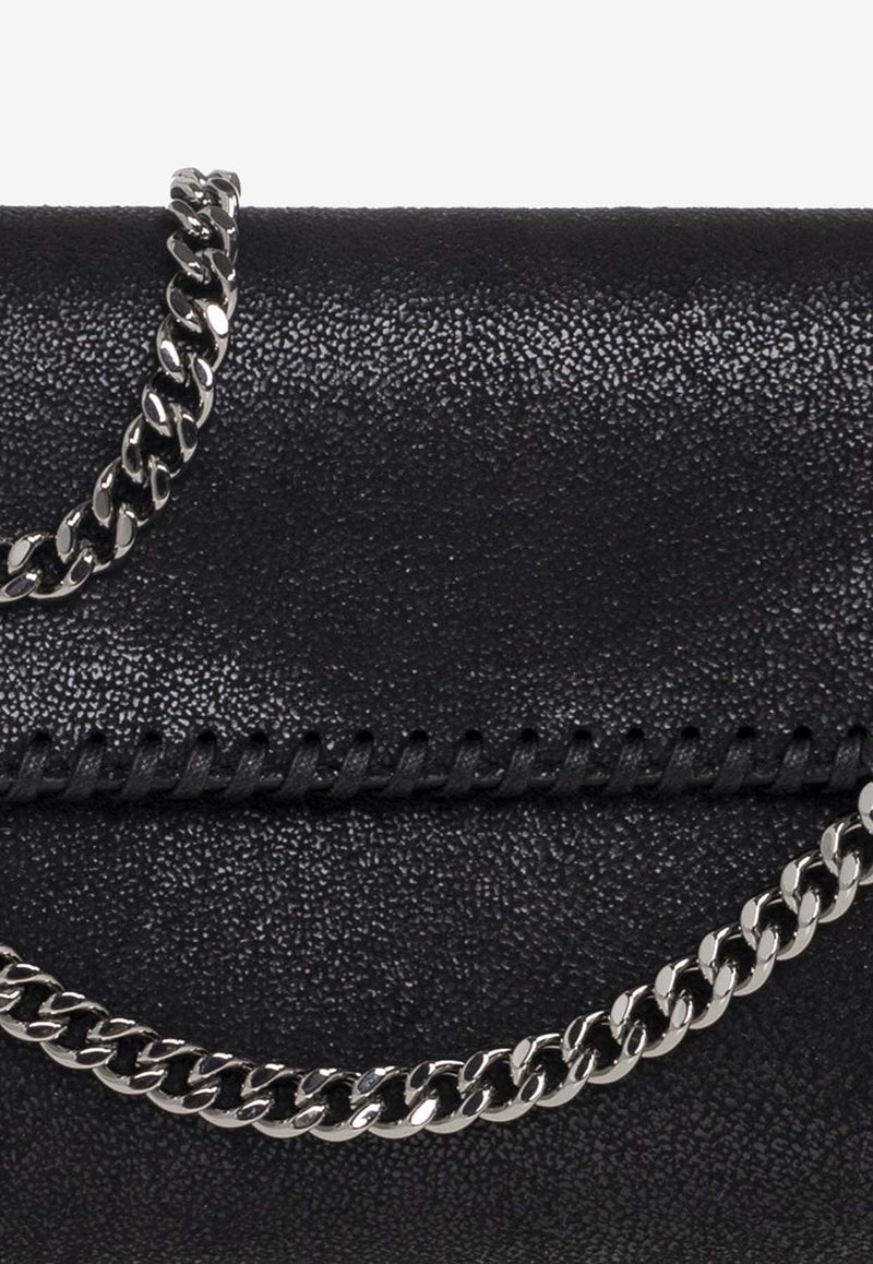 Stella McCartney Falabella Faux Leather Clutch Bag Black 581238 W9132-1000