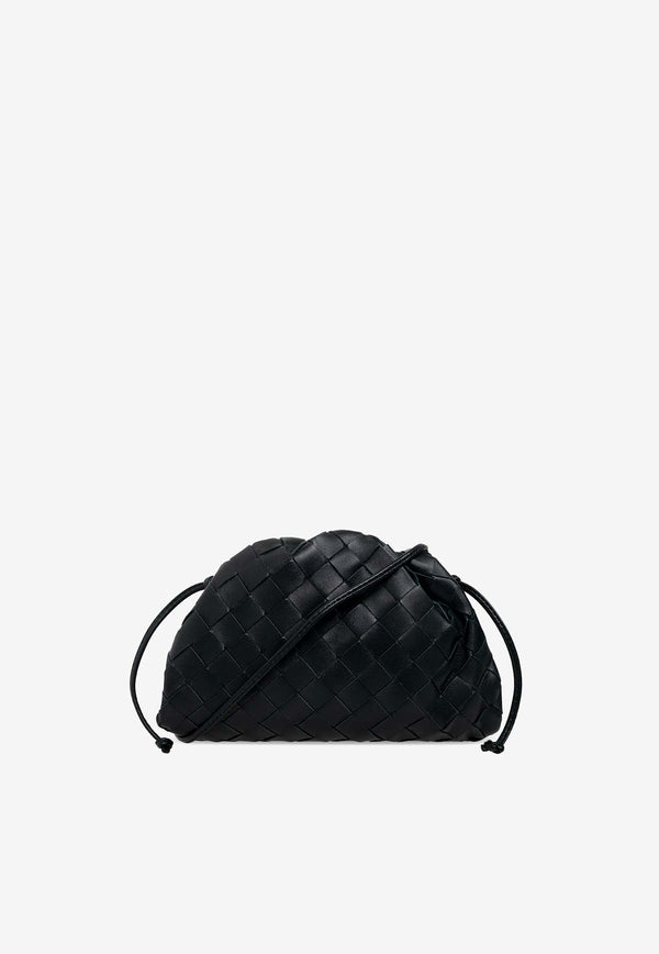Bottega Veneta Mini Pouch Bag in Intrecciato Leather 585852 VCPP1-3014 Inkwell
