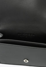 Bottega Veneta Leather Cardholder Black 593115 VCPX1-8803