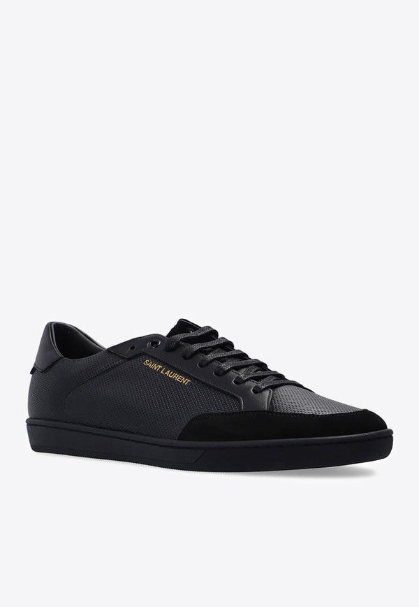 Saint Laurent SL/10 Classic Court Sneakers  Black 603223 1JZ30-1000