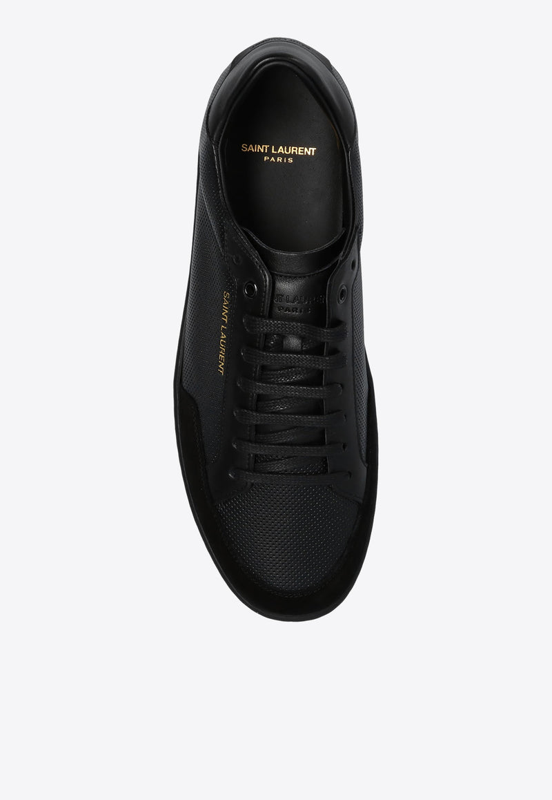 Saint Laurent SL/10 Classic Court Sneakers  Black 603223 1JZ30-1000