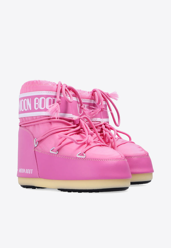 Moon Boot Kids Girls Icon Low Snow Boots Pink 140934 00-003K