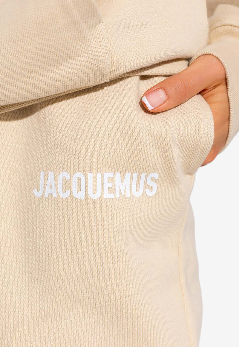 Jacquemus Le Jogging Logo Track Pants Beige 226JS081 2210F-130
