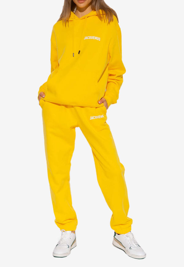Jacquemus Le Jogging Logo Track Pants Yellow 226JS081 2210F-250