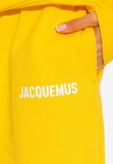 Jacquemus Le Jogging Logo Track Pants Yellow 226JS081 2210F-250
