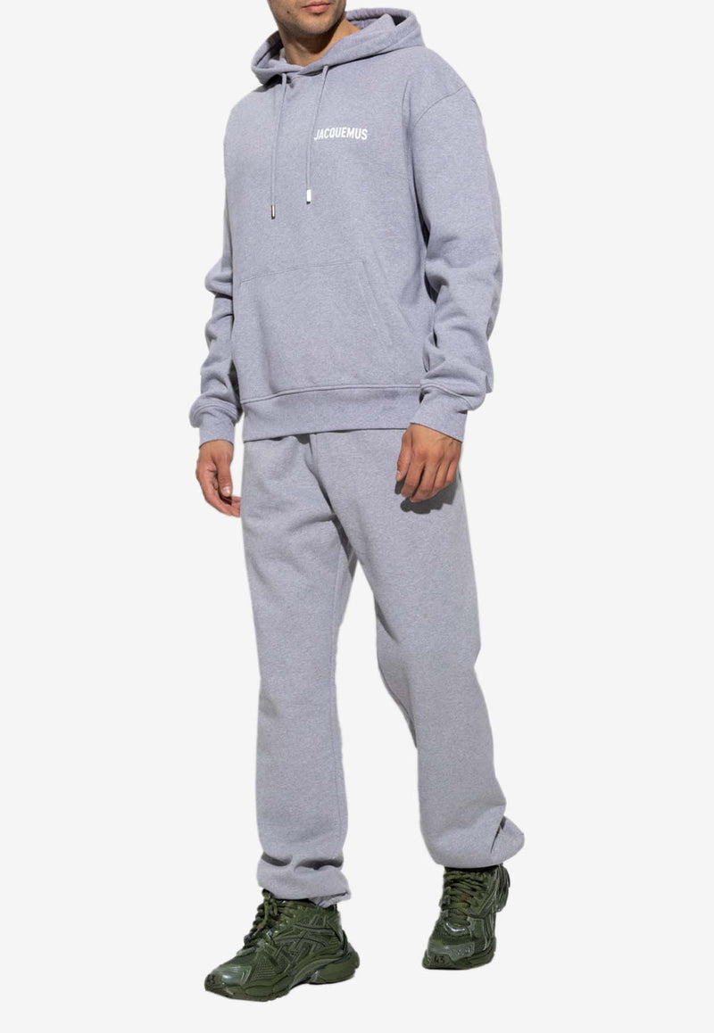 Jacquemus Le Jogging Logo Track Pants Gray 226JS081 2210M-950