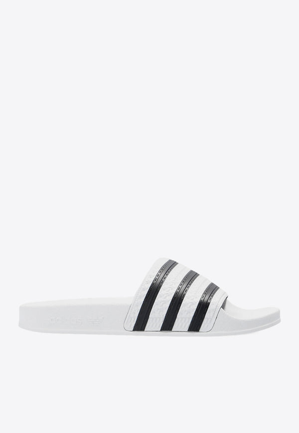 Adidas Originals Adilette Slides with 3-Stripes Detail White 280648 F-WHITE CBLACK WHITE