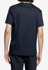 Giorgio Armani Logo-Embroidered Short-Sleeved T-shirt 3HSM72 SJTKZ-UBWF