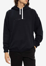Giorgio Armani Logo-Printed Hooded Sweatshirt 3LSM6G SJL6Z-UBUV
