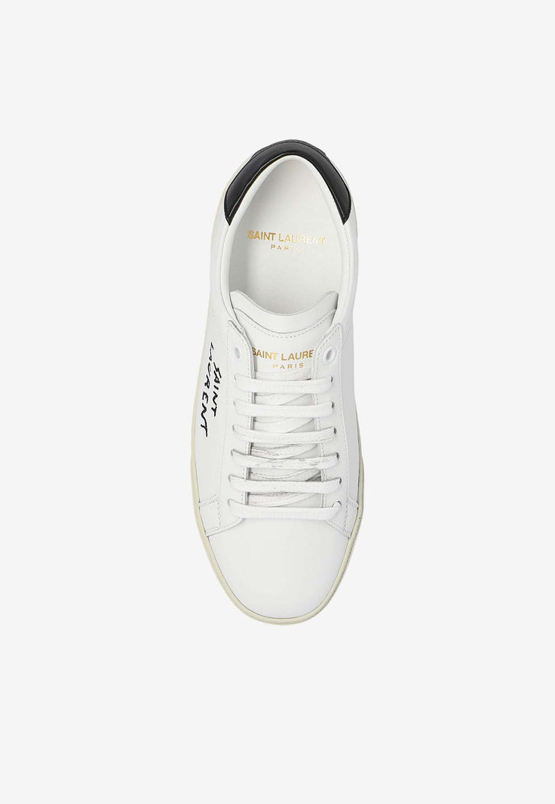 Saint Laurent Court Classic SL/06 Low-Top Sneakers 610649 AABEE-9061 White