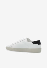 Saint Laurent Court Classic SL/06 Low-Top Sneakers 610685 AABEE-9061 White