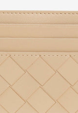 Bottega VenetaSignature Intrecciato Leather Cardholder635042 VCPP3-9776Porridge