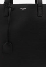 Saint Laurent Bold Leather Tote Bag 676657 CSU0N-1000 Black