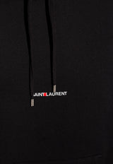 Saint Laurent Rive Gauche Hooded Sweatshirt 677259 YB2PG-1000 Black